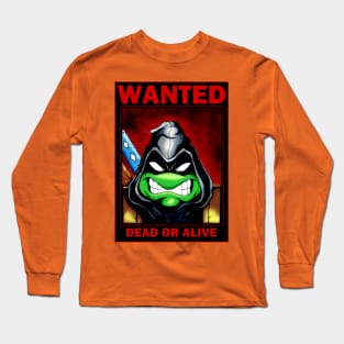 WANTED LAST RONIN TURTLE B Long Sleeve T-Shirt